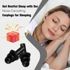 TrelaCo 200 Pairs Silicone Ear Plugs Soft Reusable Waterproof Ear