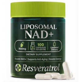 Suplemento NAD 100 capsulas Resveratrol Quecertin Energía y Vitalidad Adenine Dinucleotido