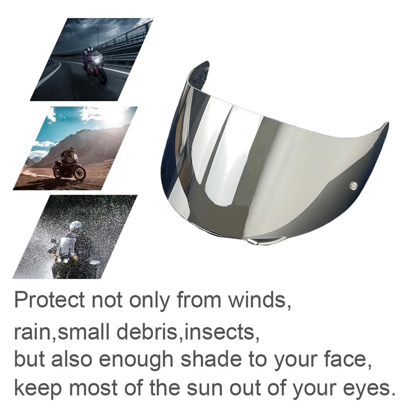 BSTOP K1 Face Shield Uv-Protected for AGV K1, K1S, K3SV,