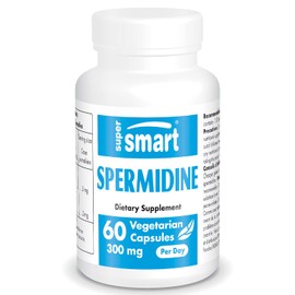 Supersmart - idine 300 mg per day - Anti-Aging Supplement Promotes Autophagy - 100% Vegan | Additive-Free, Non-GMO & Gluten Free - 60 Vegetarian Capsules