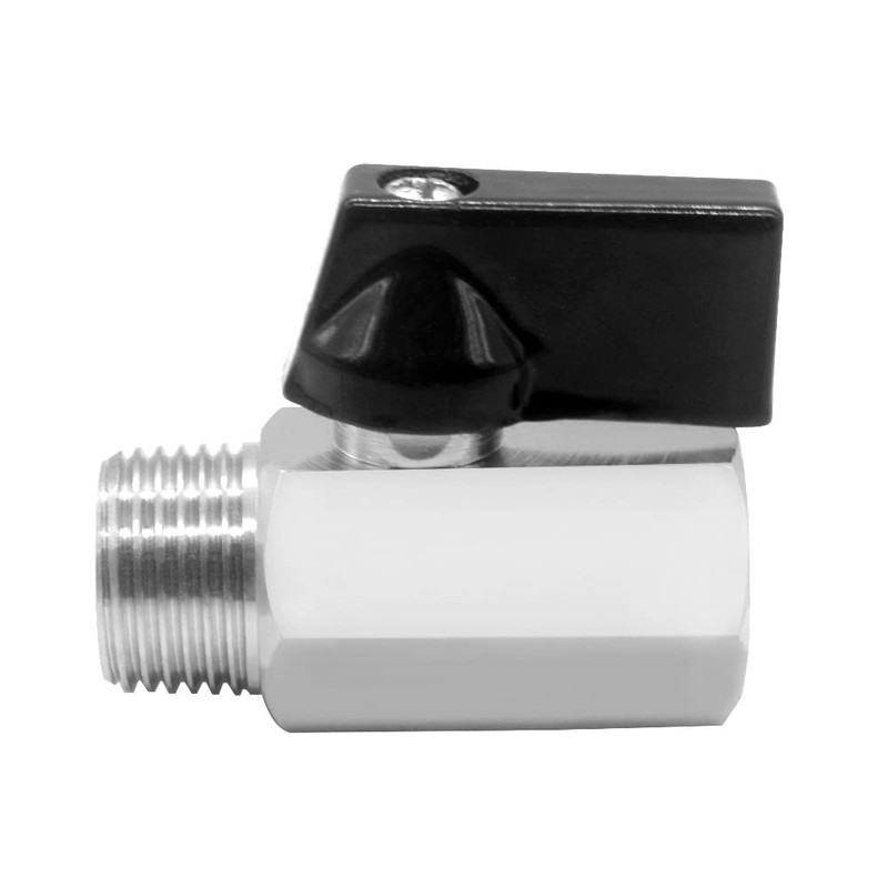 Joywayus Showerhead Shut Off Valve 1/2"NPT Female x Male Thread