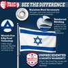 Anley Rip-Proof Double Sided 3-Ply Israel Flag 3x5 Foot -