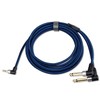 LDKCOK 3.5mm 1/8" Dual 6.35mm 1/4" TS Mono Stereo Y