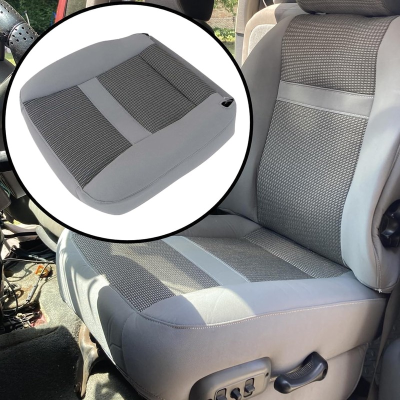 NLQR Front Both Sides Bottom Replacement Seat Covers Cloth Light
