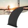 Surf SUP Fin, 11in Surfboard Fin Fixed Socket Type Black