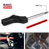 Car Gear Shift Knob Extender Shifter Extension Stainless Steel Adjustable
