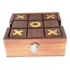 Gamekeepers Cottage gifts Grenade Wooden Noughts & Crosses & Solitaire