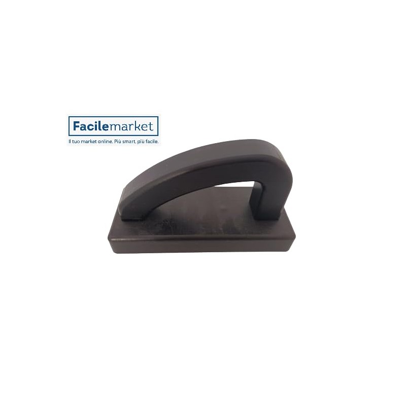 Facilemarket Black Polyethylene Chopping Board and Trunk Scraper 17cm x