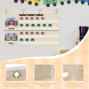 Attendance Pocket Chart for Classroom, Durable Classroom Management Pocket Chart