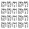 sourcing map 30Pcs Threaded Inserts, M4-0.7x6 & M6-1x6 Stainless Steel