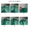 Artillen 2 x 272L Large Garden Waste Bags for Leaf
