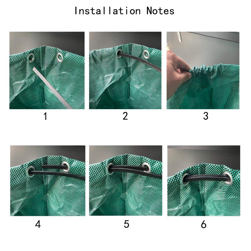 Artillen 2 x 272L Large Garden Waste Bags for Leaf