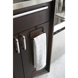 Yamazaki Kitchen Towel Hanger (black)