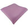 TigerTie Satin Pocket Square Plain Polyester 26 x 26 cm,