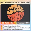 A SUB 3D Puff Heat Transfer Vinyl 8 PCS -