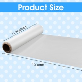 11.8 inch x 10 Yards Double Sided Fusible Interfacing Iron On Adhesive for Fabric Heavy Weight Press-on Patch for Clothing Heat Melt Fabric Glue Sheet Permanent Fusible Interfacing Fabrics Glue