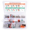 Flytuo 94PCS Electrical Wire Connector Plug, 6 Sets 2 3