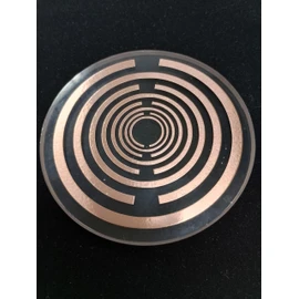 Zendawave Zenda Wave Plate - Crystal Glass Polarizer Plate for Wellness and Health, Energising Cells