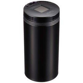 セイワ(SEIWA) 車内用品 灰皿 ソーラー缶アッシュ3ロング ドリンクホルダー型 ブラック LED付き W650