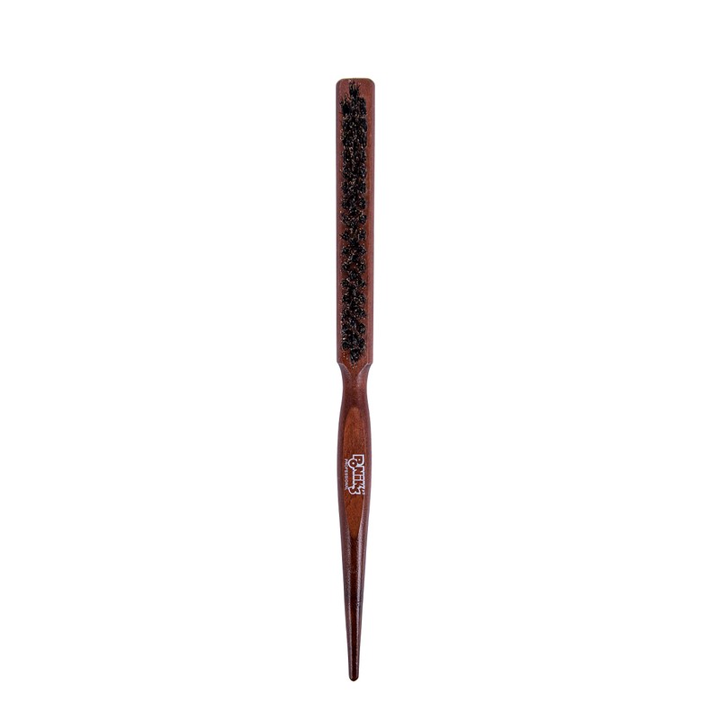 PONIK'S PROFESSIONAL Toupee Brush with Boar Bristles & Nylon -
