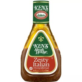 Ken's Steak House Zesty Italian Dressing & Marinade 16 fl oz Bottle