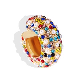 Gold Ear Cuff Earrings for Women Rhinestone Ear Cuffs Non Piercing Cartilage Clip on Earrings Minimalist Jewelry Gifts