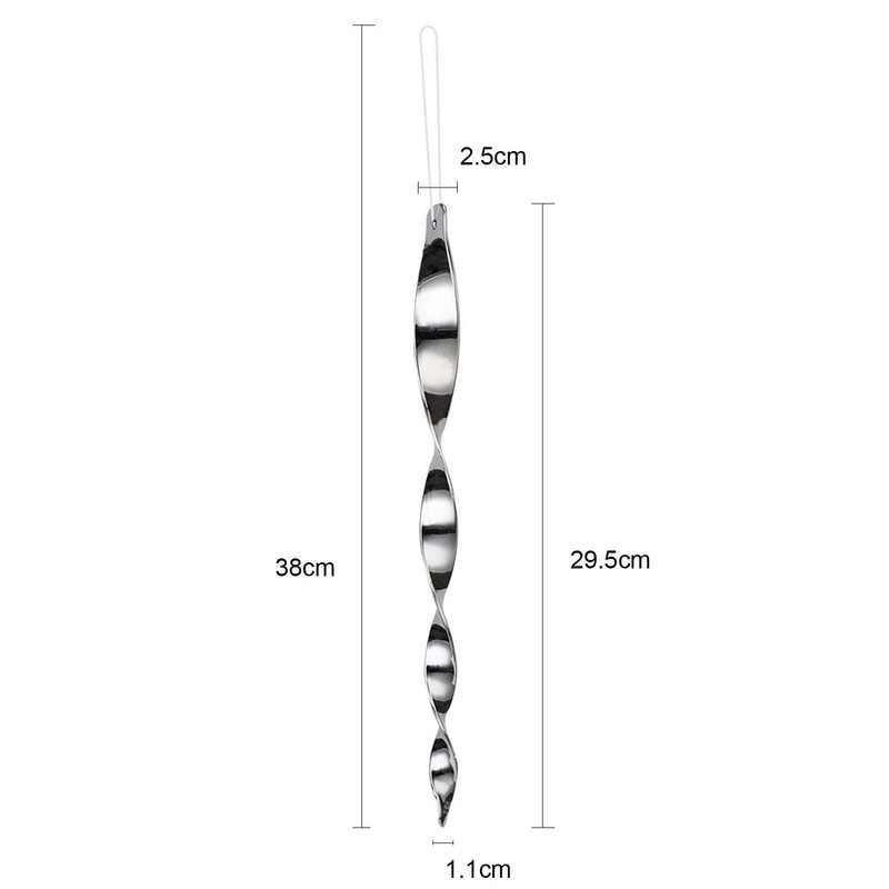 Woodpecker Rods for House,Bird Reflective Devices Outdoor,Reflective Scare Rods,Bird Reflectors