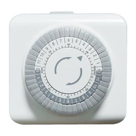 Gardenreet Mechanical Timer for Outdoor Low Voltage Landscape Lighting Transformer