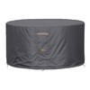 Garden Balsam Fire Pit Cover 600D Heavy Duty Waterproof Fabric