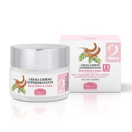 Helan Linea Viso 2 - Moisturiser & Daily Defence Cream for Skincare Routine, Face Cream for Women with Dry Skin, Day Cream for Face & Neck with Vitamin E & B5, Tamarind Extracts - Made in Italy, 50 ml
