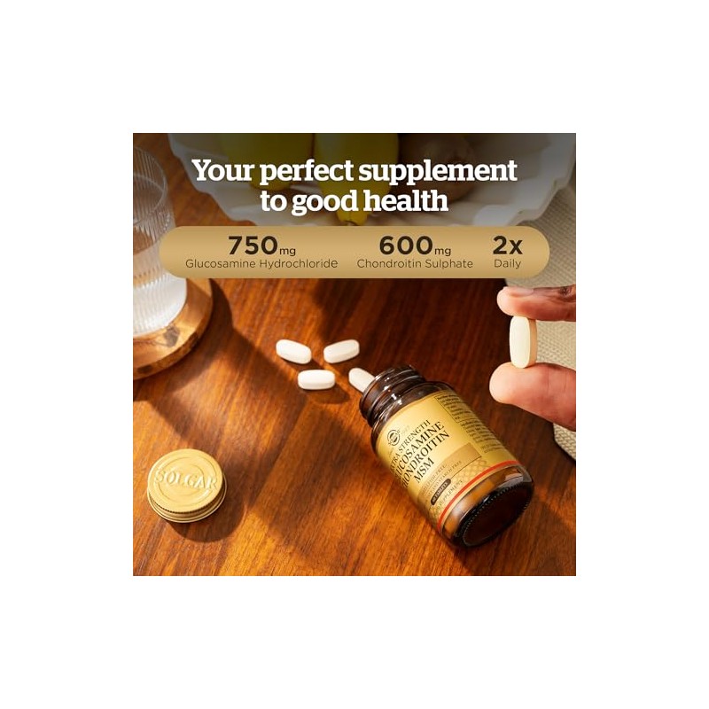 Solgar Glucosamine Chondroitin - 60 Tablets