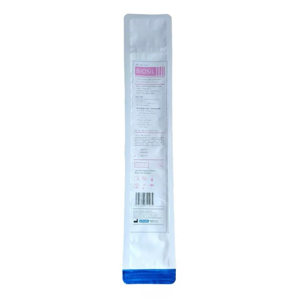 EBIME Cateter Tenkof Dialisis Peritoneal 22 Cms Biosil Neonatal