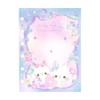 Coolia Sticker Notebook for Girls - Milky Shy Cat