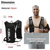 AQIIGOSE Running Hydration Vest, Lightweight Hydration Backpack for Women Men