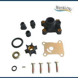 WATERLONG 0394711 Water Pump Repair Kit Impeller Replaces for Johnson Outboard 110HP