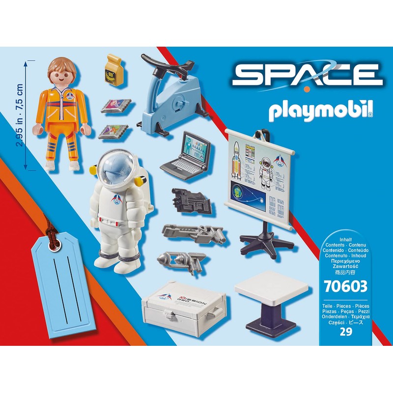 PLAYMOBIL 70603 Geschenkset Astronautentraining