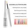 Boobeen Colorful Glitter Eyeliner Liquid Shimmer Eyeliner Waterproof Metallic Eyeliner