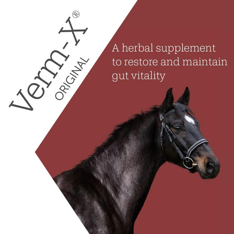 Verm-X Original Pellets for Horses and Ponies, All Natural Supplement,