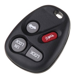 SCITOO 2 X Remotes Key Fob for Chevy Tahoe Impala Monte Carlo for Pontiac Grand Prix for Chevy Malibu Monte Carlo S10 Silverado for GMC Yukon for Chevy Astro Blazer Corvette 1996-2004 ABO1502T
