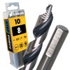 10x Spiral Drill Bit Step Force Diameter 8.0 mm -