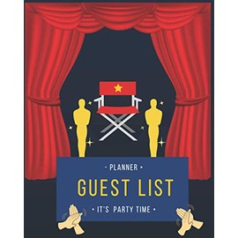 Guest List Planner: It's Party Time: Wedding Party and Birthday Party Guest List, Anniversary Guest List, Email, Address, Phone, Gift, 600 Guests