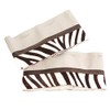 'S Max Mara Women's Negrar Zebra Print Cube Collection Cuffs