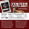 VENISON JERKY – 100% Venison Meat - Exotic Wild Game
