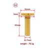 SUPERTOOL Electroplated Diamond Stone Marble Grinding Edge Router Bit 1/2"