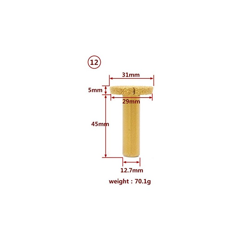 SUPERTOOL Electroplated Diamond Stone Marble Grinding Edge Router Bit 1/2"