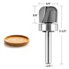SpeTool 1/4'' Shank Bowl & Tray Router Bit, 3/4 Inch