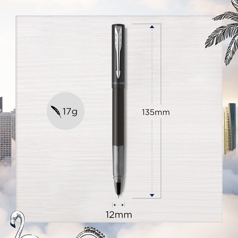 PARKER 2159779Z Parker Ballpoint Pen Vector XL Metallic Black CT