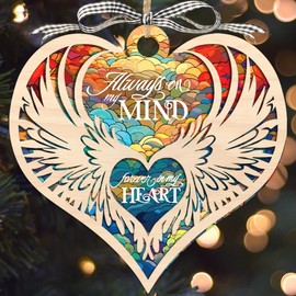 Memorial Gifts for Loss Ornament, Sympathy Gifts, Loved One Passed Away Gifts, Condolences Gift for Loss, Gifts for Grieving Widow, Best Bereavement Gifts for Mother, Father, Husband, Wife, Sister