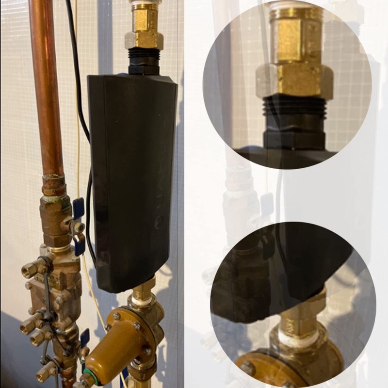 TA-VIGOR Brass Pipe Fitting Hex Nipple, 3/4 Male x G1