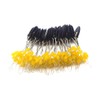 600 Pieces Fishing Bobber Stopper,6 in 1 Soft Silicone Material